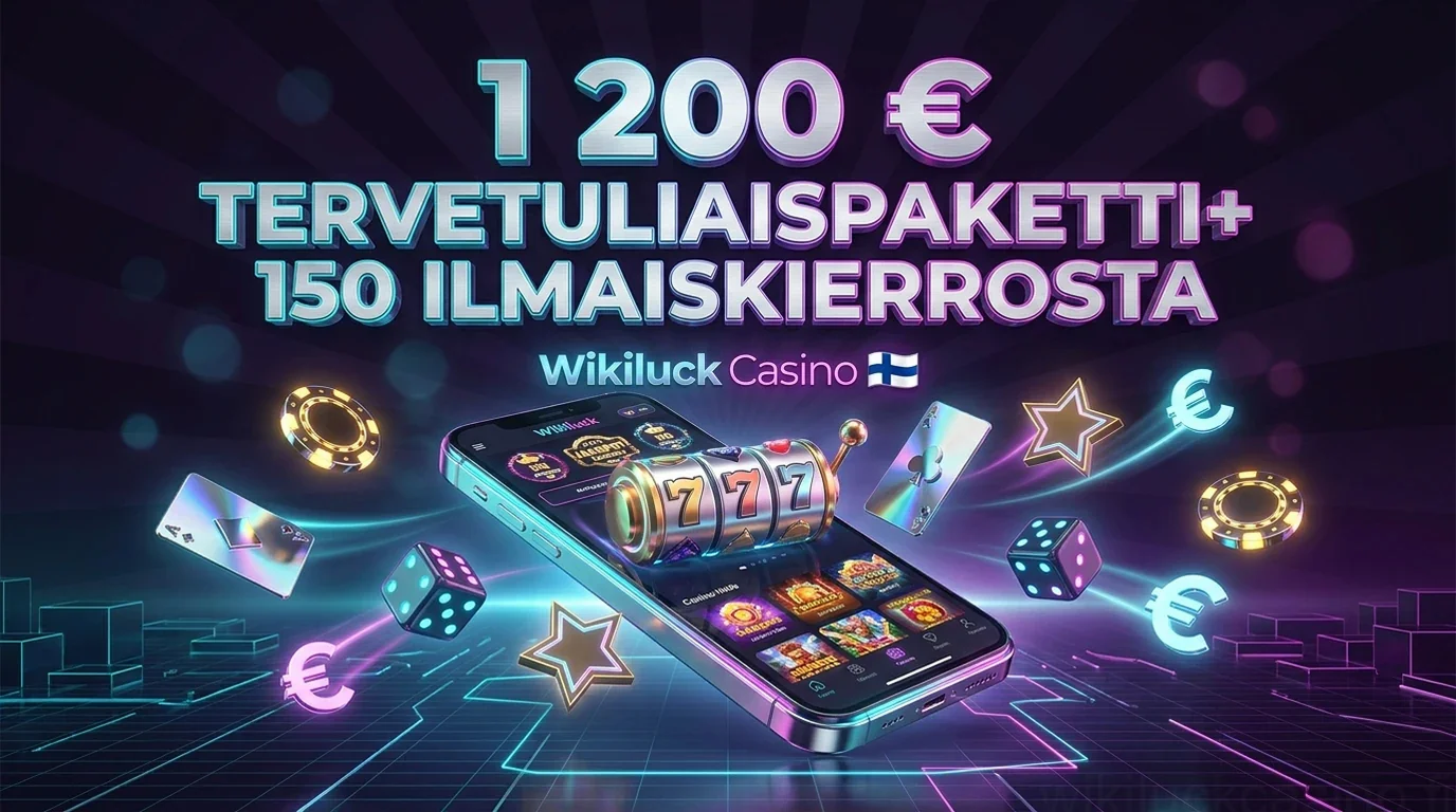 1 200 € TERVETULIAISPAKETTI+ 150 ILMAISKIERROSTA